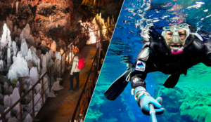 Reykjavik: Silfra Snorkeling & Lava Tunnel Adventure Combo